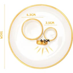 4-in-1 Ceramic Bowl, Versatile Container For Decorative Purposes 2