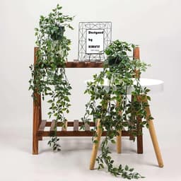 3-Pack Of Artificial Hanging Plants – Artificial Plants, Hanging Artificial Plants, Decorative Hanging Plant, Green Plant, Plastic Plants, Decoration 3