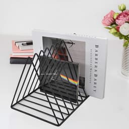 Set Of 2 Desk Organizers With 9 Compartments – Sturdy Storage For Documents & Magazines 3
