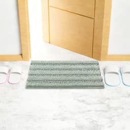2-piece Set Of Sage Green Bath Mats, Machine-washable Bathroom Mat Set (81 X 51 Cm + 61 X 43 Cm) 3