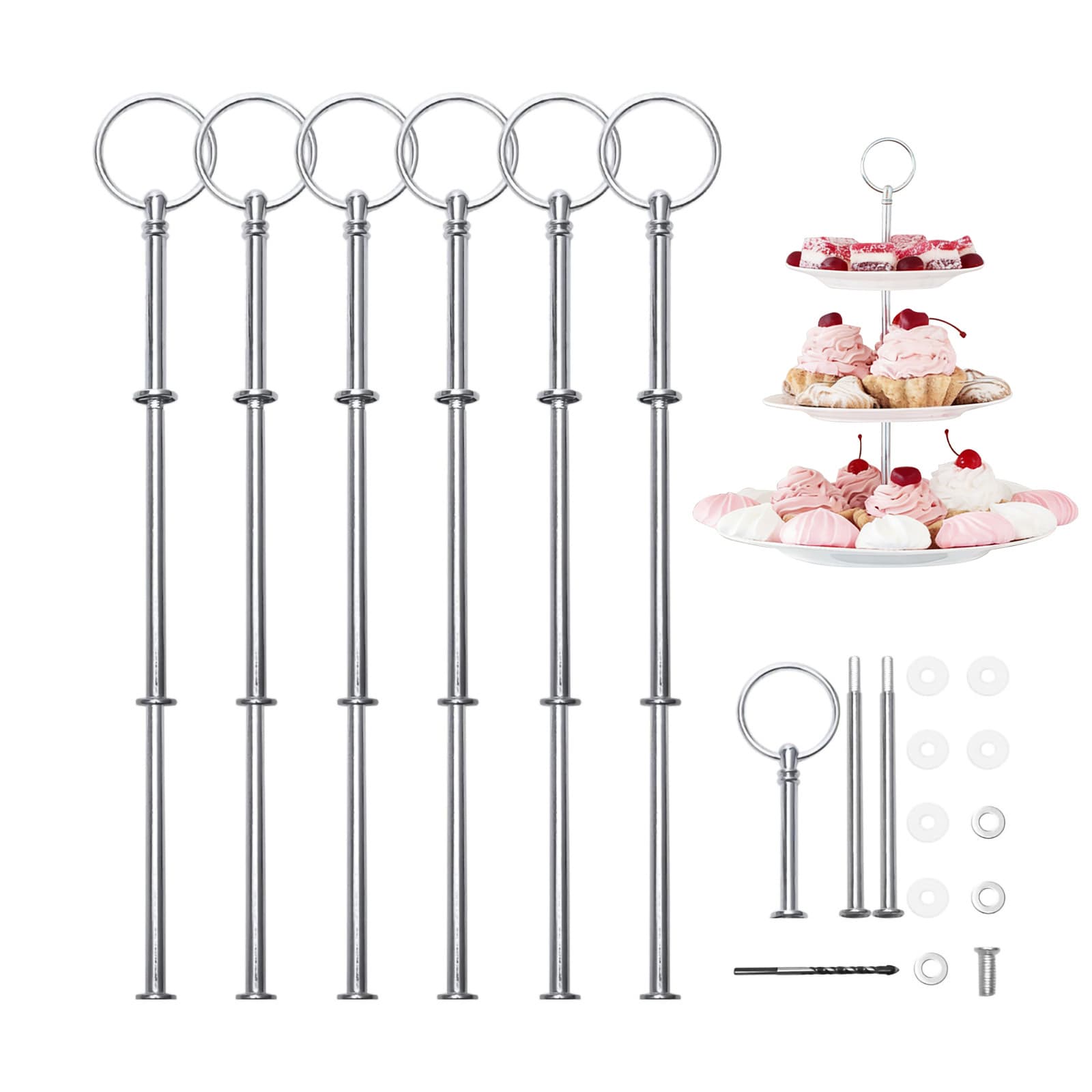 Cake Stand Hanger – A Practical Hanging Solution For Space-saving Storage Of Cake Stand Table Decora