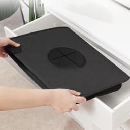 120L Black Kitchen Trash Can – Large Trash Can With Lid For The Kitchen 3
