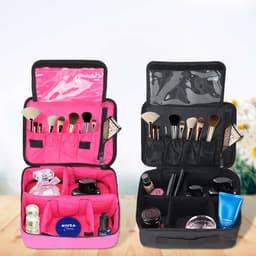 Travel Makeup Bag Cosmetic Toiletry Case Hanging Pouch Wash Organizer Storage Toiletry Cosmetic Stor
